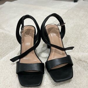 A New Day Women's Black Sandals